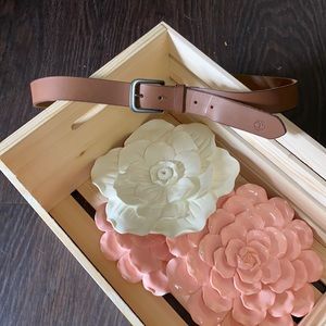 Men’s Timberland Brown Leather Belt